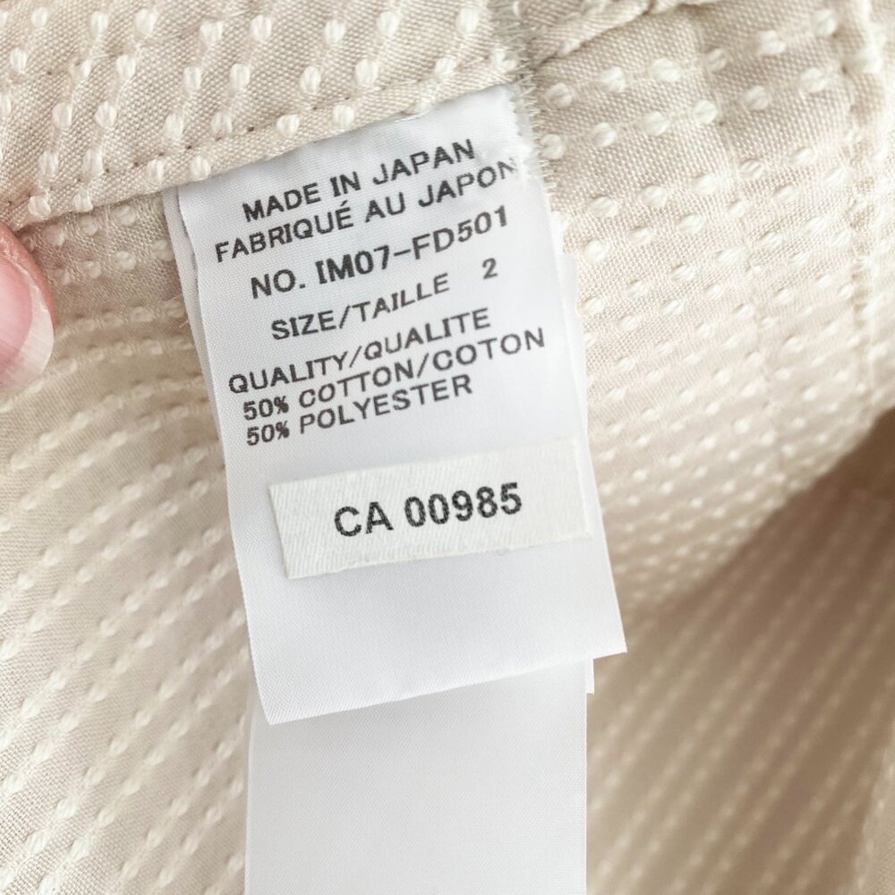 Issey Miyake Sashiko Wrap Kimono Jacket size "2" - one size only (fits M-XL) - Picture 11 of 15